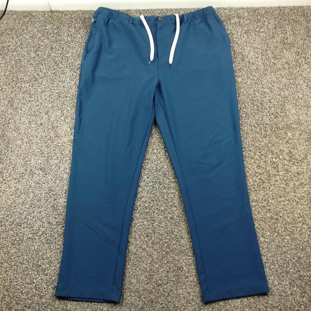 Chubbies Pants Mens 2XL Navy Blue Everywhere Performance Stretch Chino